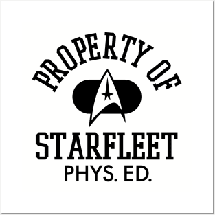 STAR TREK PHYS. ED. Posters and Art